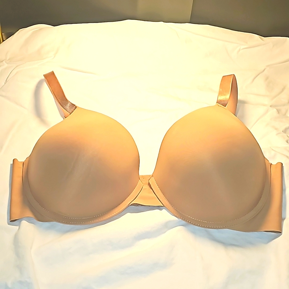 Prima Valentina Women's T-Shirt Underwire Bra Beige Size 38DD NWOT